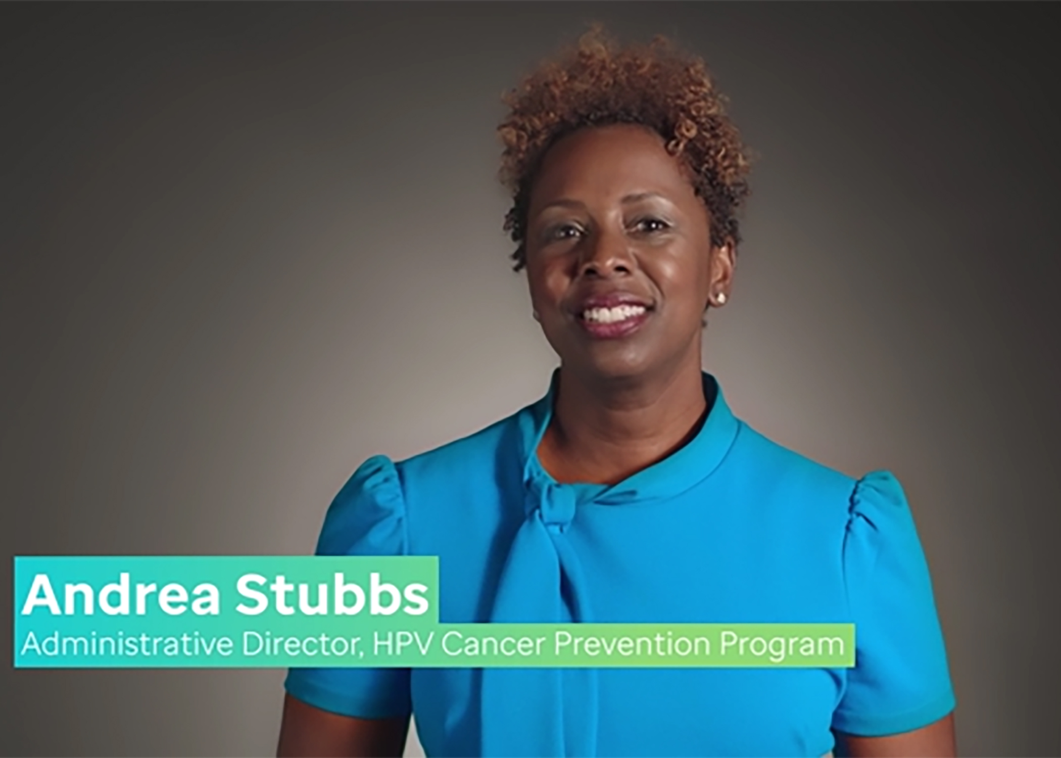 Andrea Stubbs, MPA, is administrative director of the St. Jude HPV Cancer Prevention Program. Here she discusses how St. Jude hopes to improve community health by promoting the safety and efficacy of the HPV vaccine.