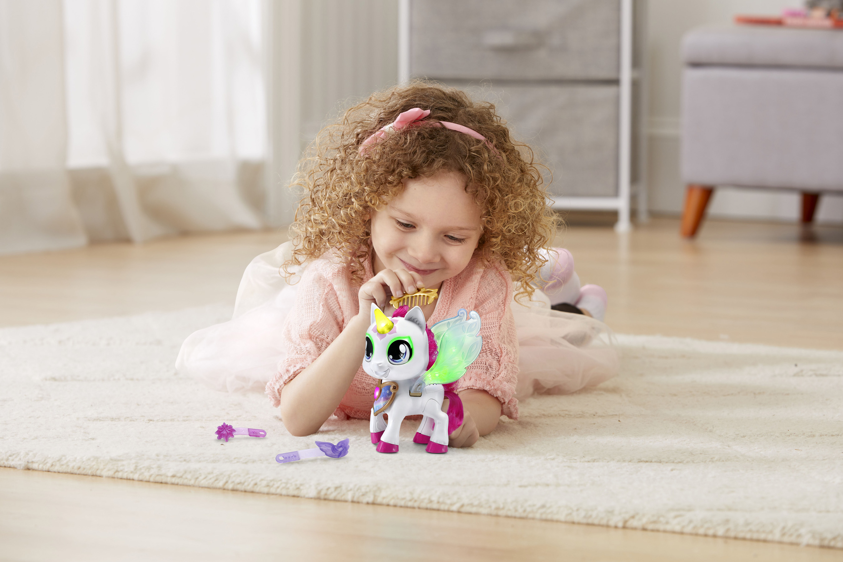 VTech Myla's Sparkling Friends Ava The Fox Color Changing Interactive Magic Toy 