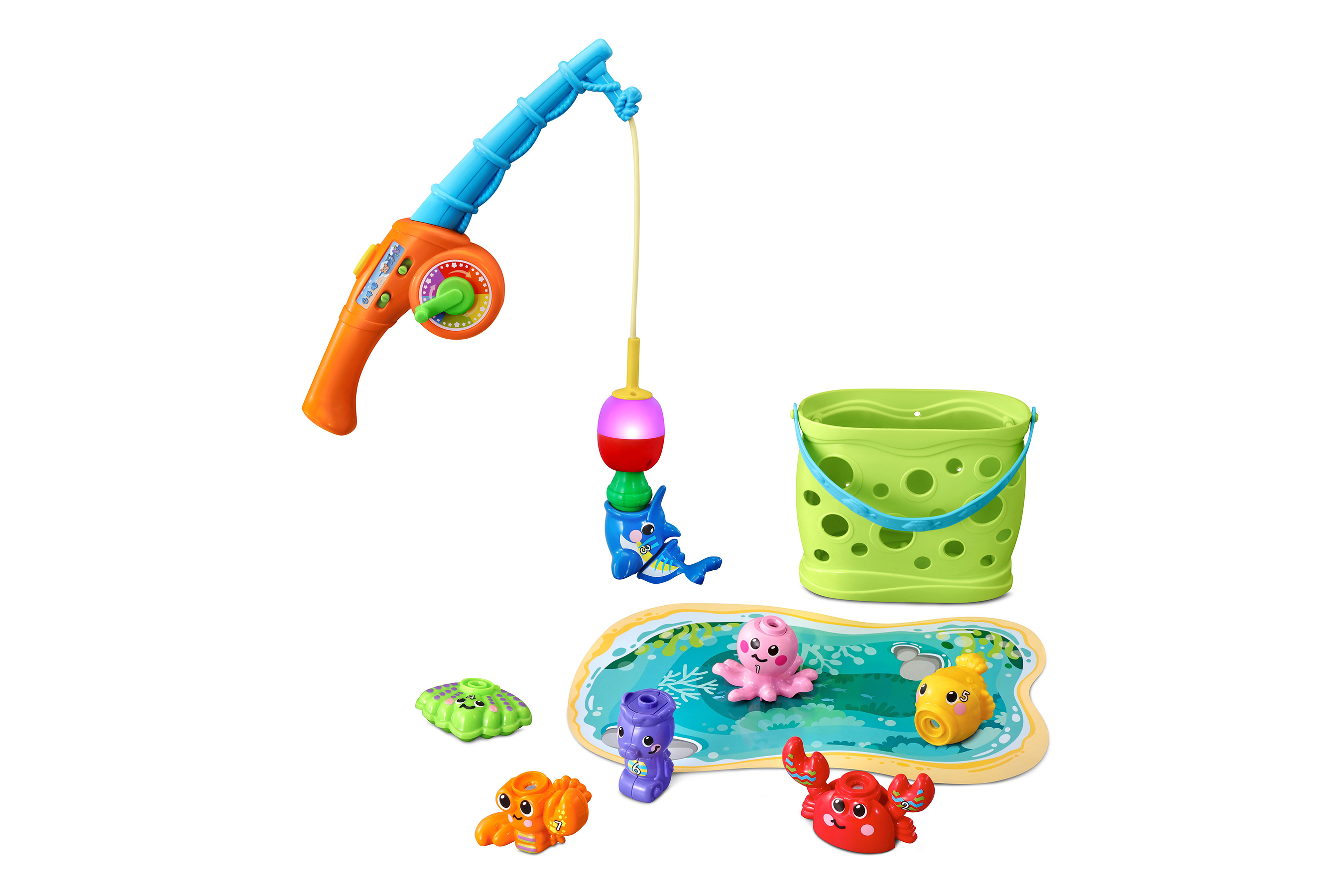 VTech Jiggle Giggle Fishing toy set