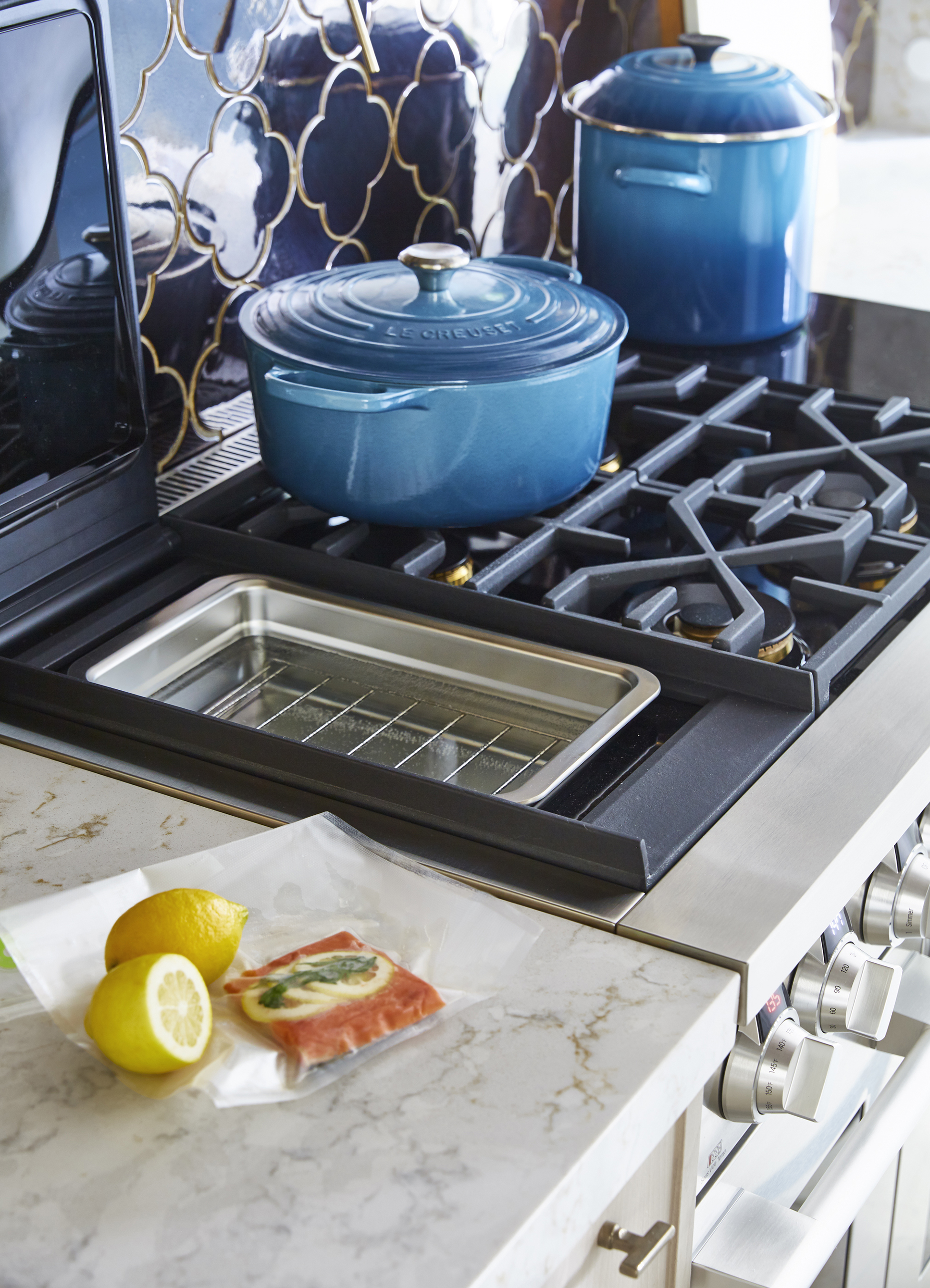 The brand’s new pro rangetops are the industry's first dual-fuel cooktops with built-in sous vide modality, allowing home chefs to achieve gourmet results in their own kitchens.