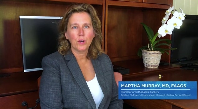 Dr. Martha Murray, MD, FAAOS, Professor of Orthopaedic Surgery at Boston Children’s Hospital and Harvard Medical School Boston and Committee on Devices, Biologics & Technology member