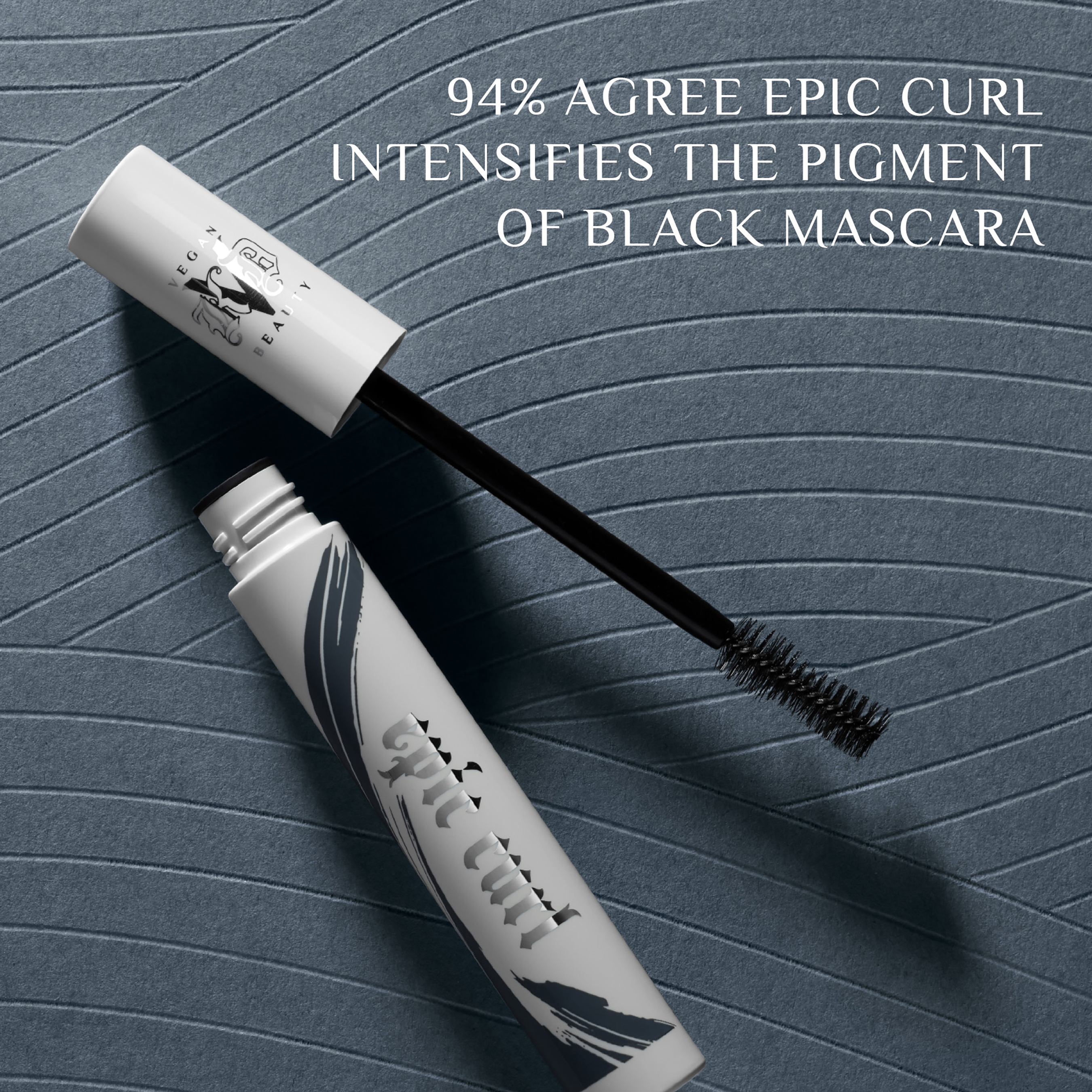 94% of people agree that KVD Vegan Beauty Epic Curl intensified the pigment of black mascara