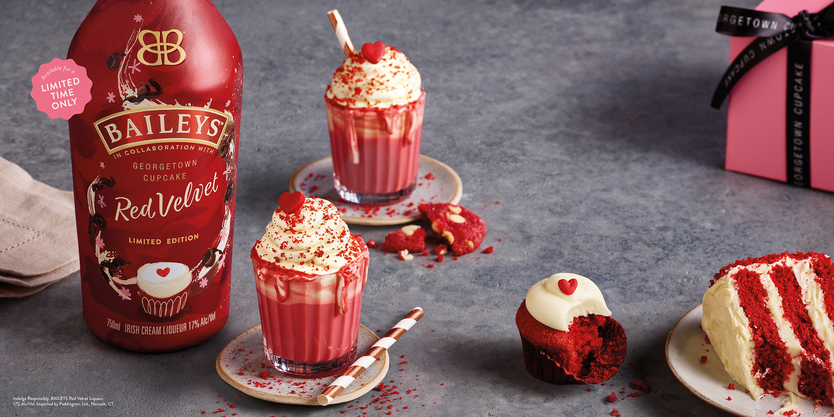 Save Room For Dessert! Baileys And Georgetown Cupcake Bring Back Baileys Red Velvet Just In Time For National Dessert Day!
