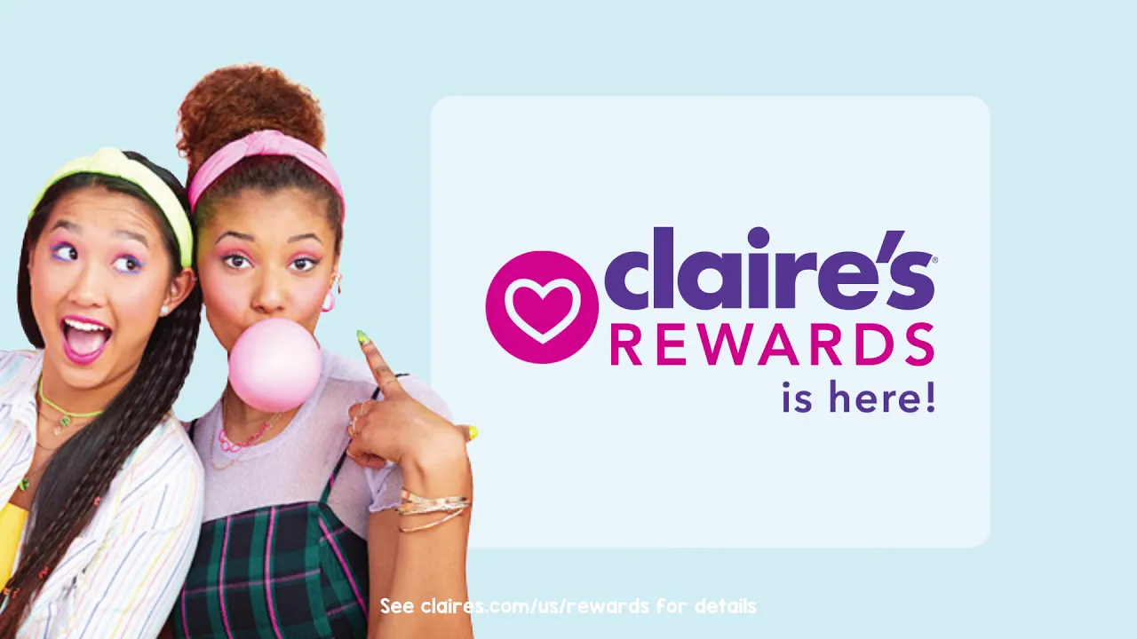 Sign up to our NEW Claire’s Rewards program! It’s simple, sign up, earn points, get perks! Sign up in-store, online, or via the Claire's app!