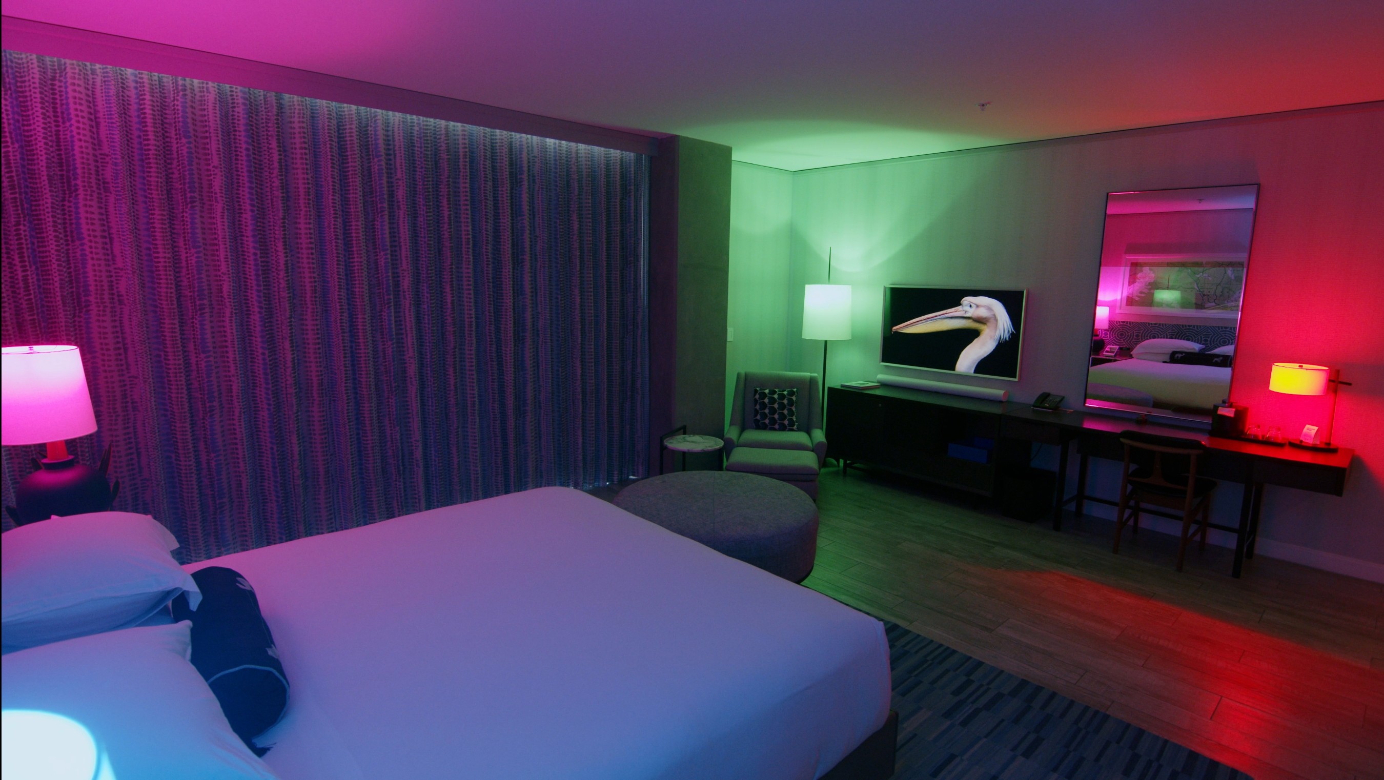 Ketra Lighting by Lutron allows IHG guests to set the perfect mood by adjusting color temperature