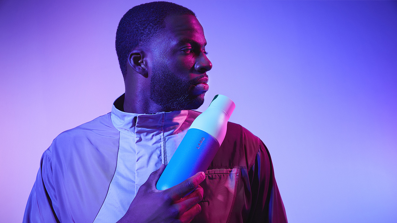 Man holding a LARQ Bottle