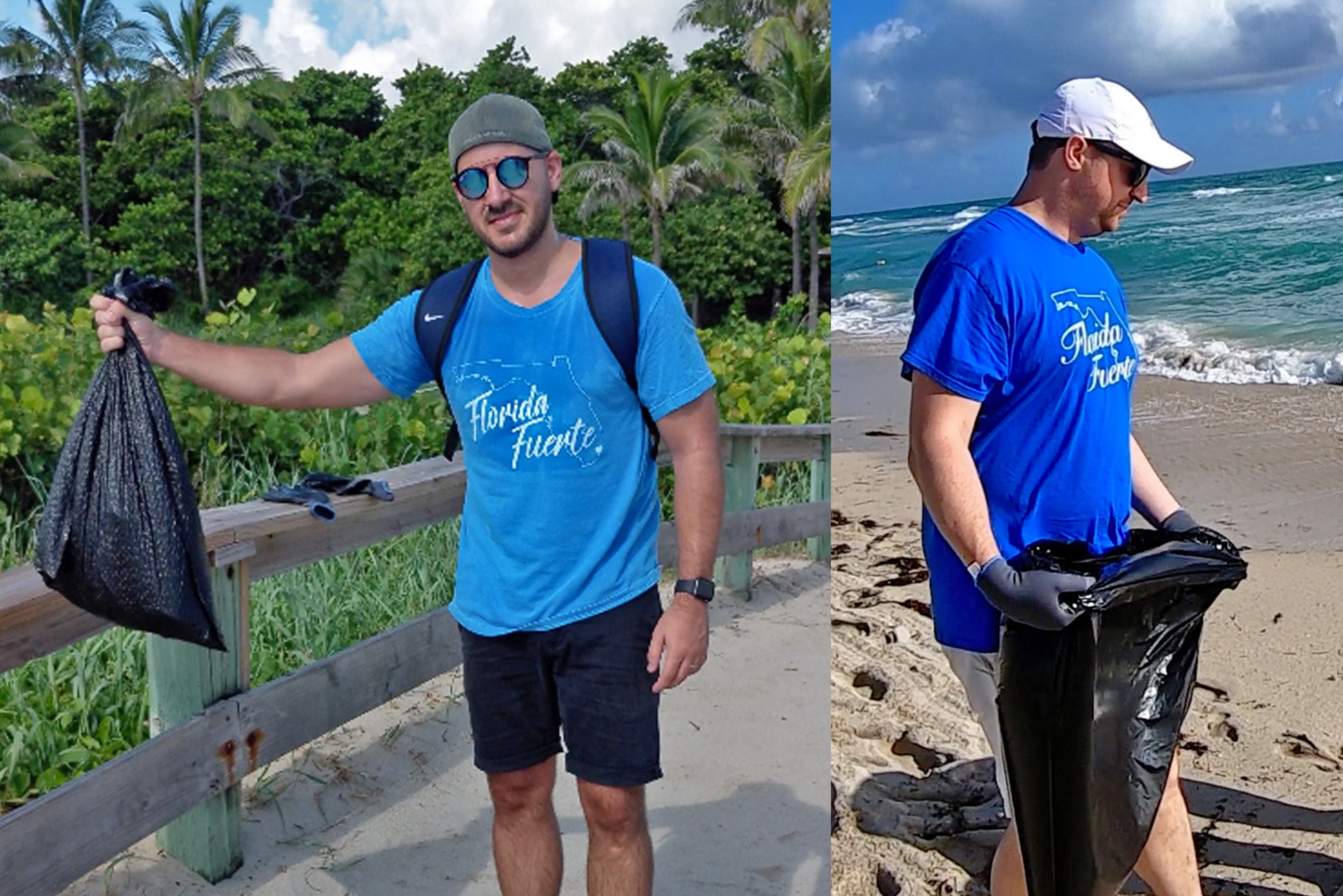 The Boat Trader crew picks up trash at Miami Beach and challenges boaters everywhere to pick up trash and tag @BoatTraderUSA and #CleanWake. It feels great to make a difference.
