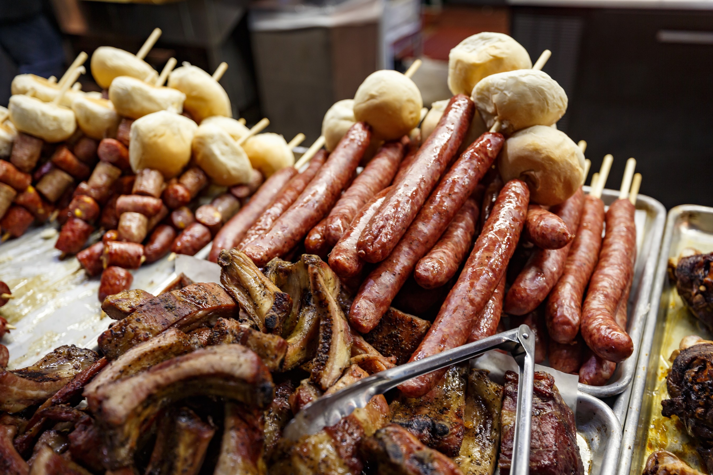 Known for its German-delectable sausage, Wurstfest revelers can try several varieties sold by local non-profit organizations and businesses with family recipes that date back to the late 1800s.