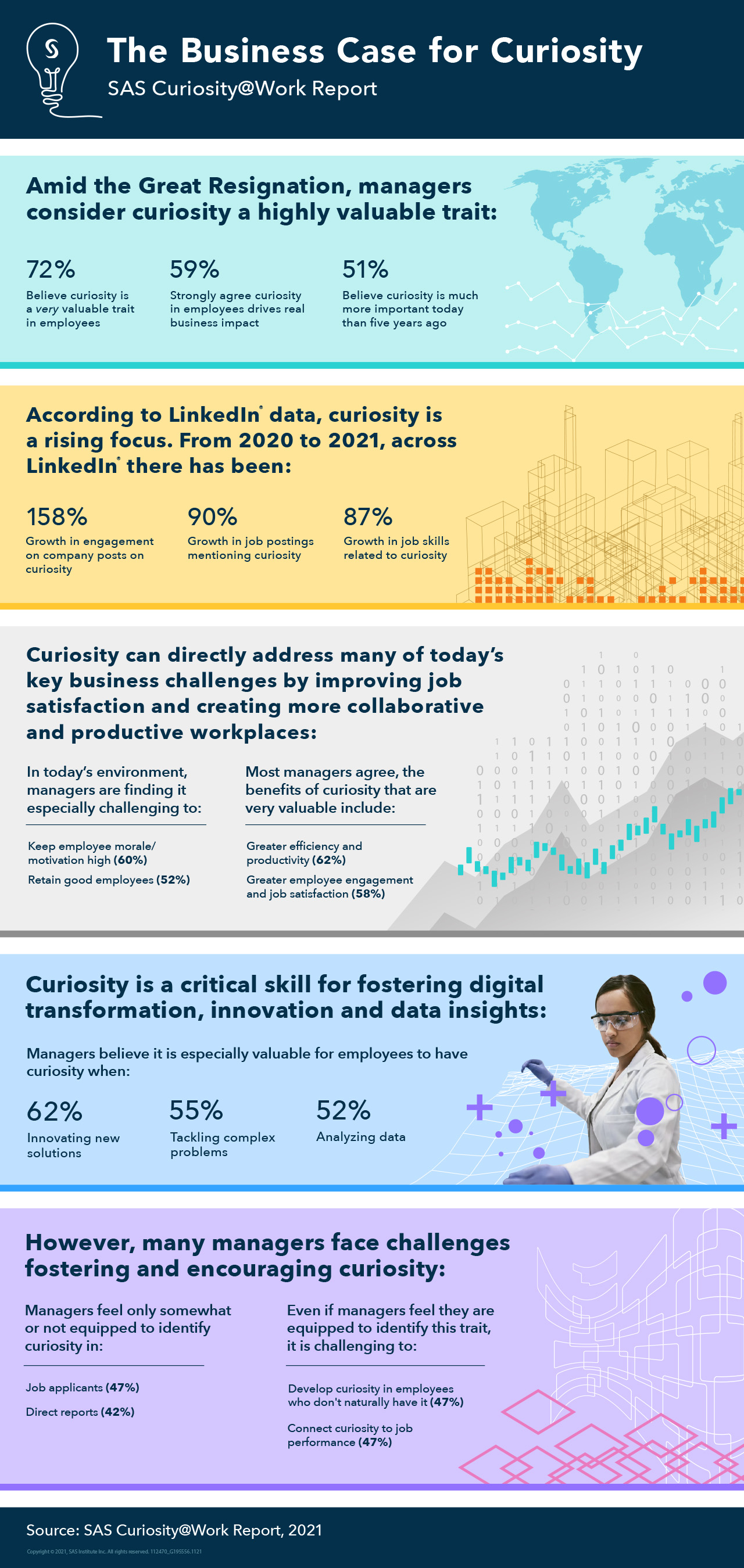 The Business Case for Curiosity Infographic