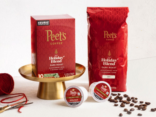 Holiday Blend Beans and K-Cup® Pods