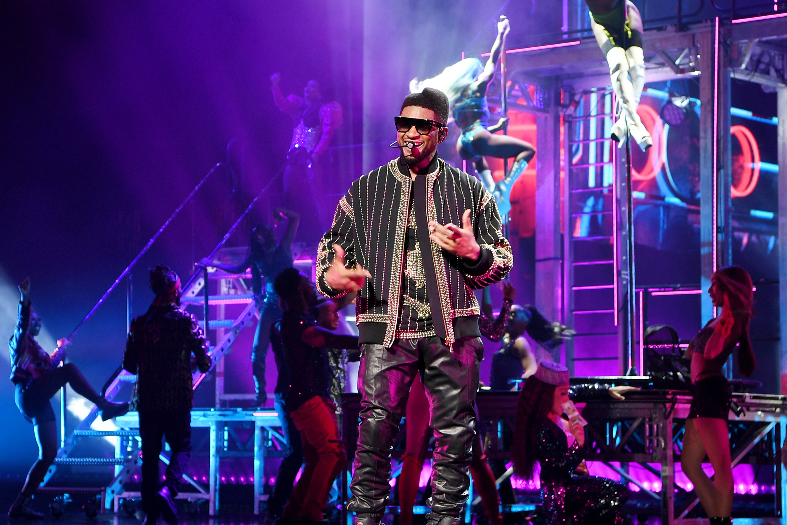 Usher Celebrates Grand Opening Of New Headlining Las Vegas Residency