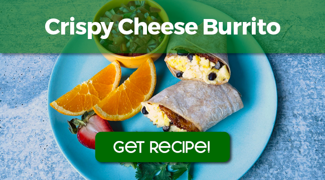 Crispy Cheese Burrito