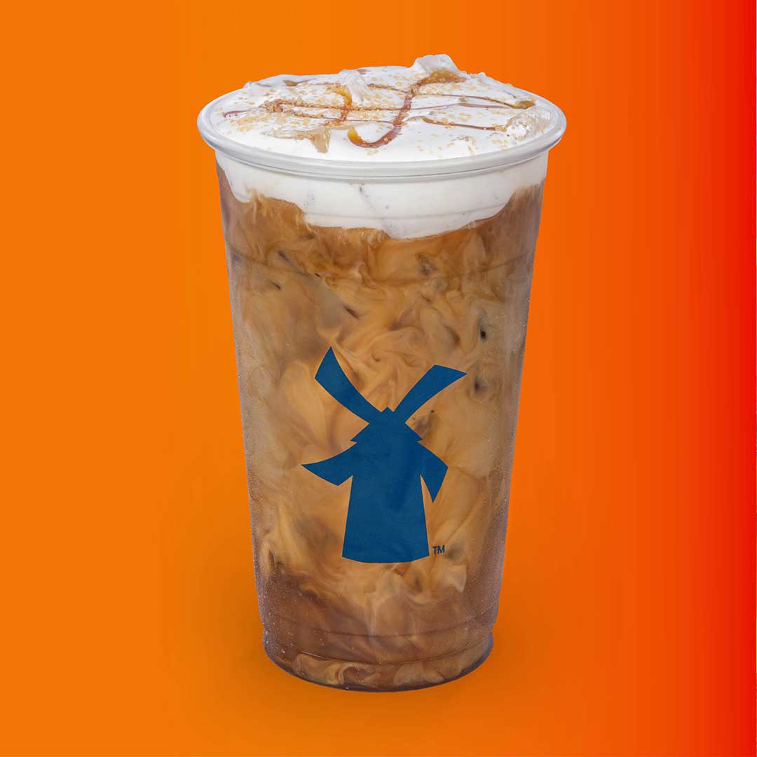 Customers hoping for an extra kick of caffeine can order the Caramel Pumpkin Brûlée Cold Brew. Available with regular or nitro cold brew, it offers a smooth swirl of pumpkin and salted caramel, with pumpkin drizzle, raw sugar sprinkles and Dutch Bros signature Soft Top.
