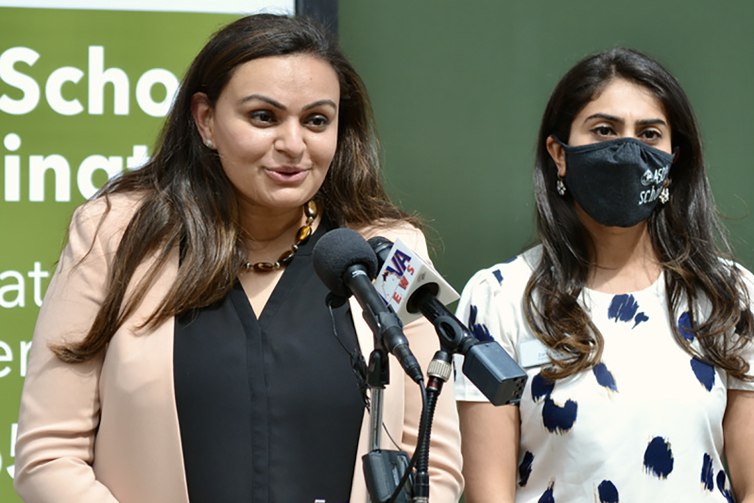 With their new school, Primrose Franchise Owners Saniya Dhala and Zahra Isani will serve children and their families in the Arlington community.