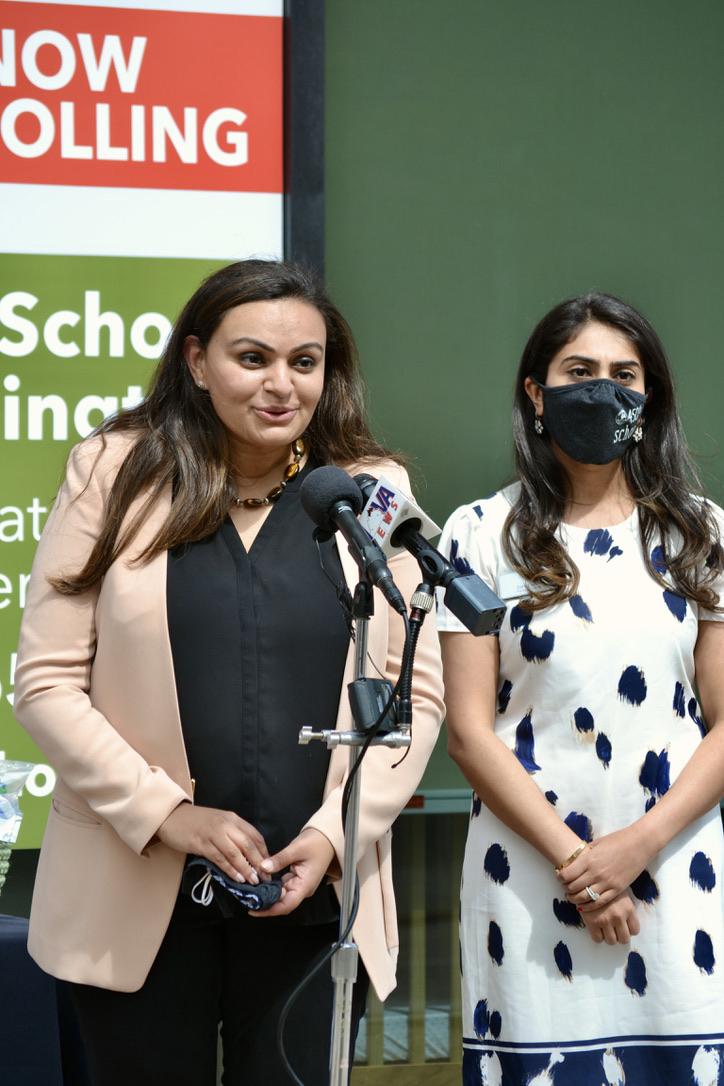 With their new school, Primrose Franchise Owners Saniya Dhala and Zahra Isani will serve children and their families in the Arlington community.