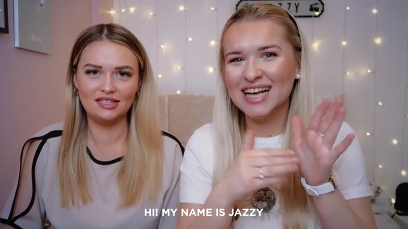 Jazzy is a YouTube content creator who uses British Sign Language. She is deaf in both ears and uses her YouTube channel as a platform to engage with people around the world and share her experiences.