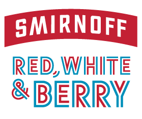 Smirnoff Red, White and Berry Logo