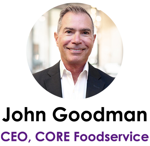 John Goodman will become CEO of the combined foodservice business