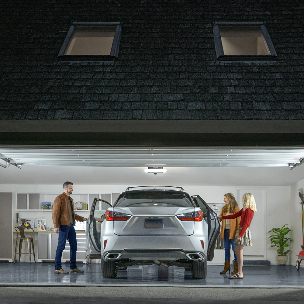 Get the latest in garage opener innovation with LiftMaster - built-in camera, LED Corner to Corner Lighting™ system, battery backup and myQ technology.