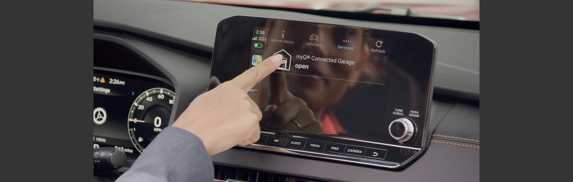 myQ® Connected Garage Now Available Through Apple CarPlay® on