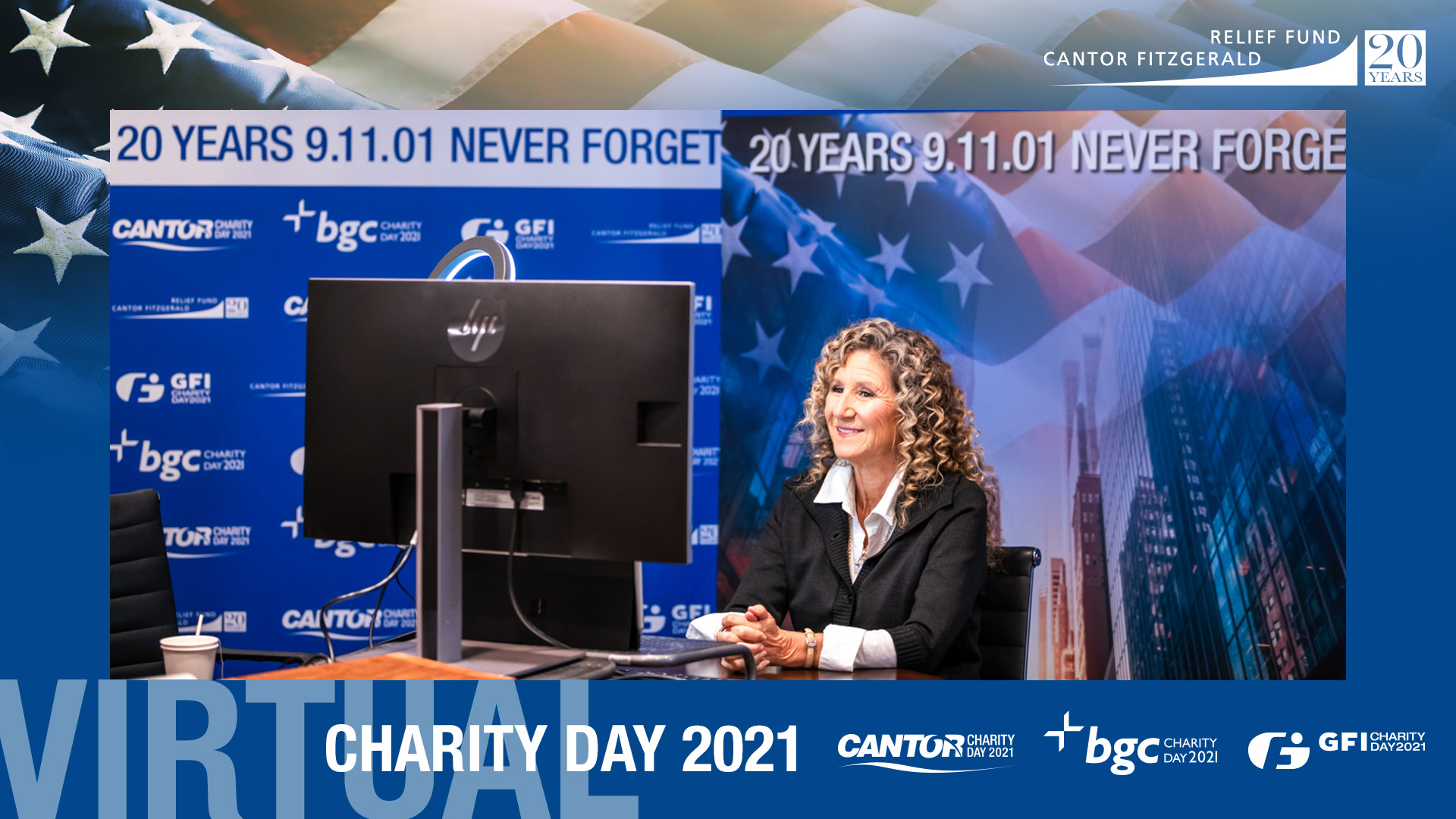 Cantor Fitzgerald Charity Day 2021: Never Forget. Give Back.