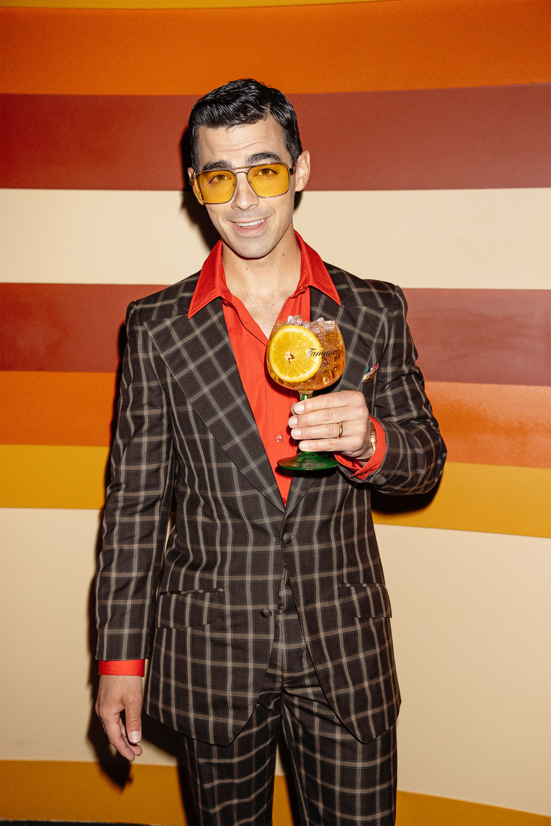 Tanqueray teamed up with Joe Jonas to launch ‘Today’s Forecast: Sunshine in a Glass,’ a new content series introducing Tanqueray Sevilla Orange nationally. / Photo Credit: Atiba Jefferson