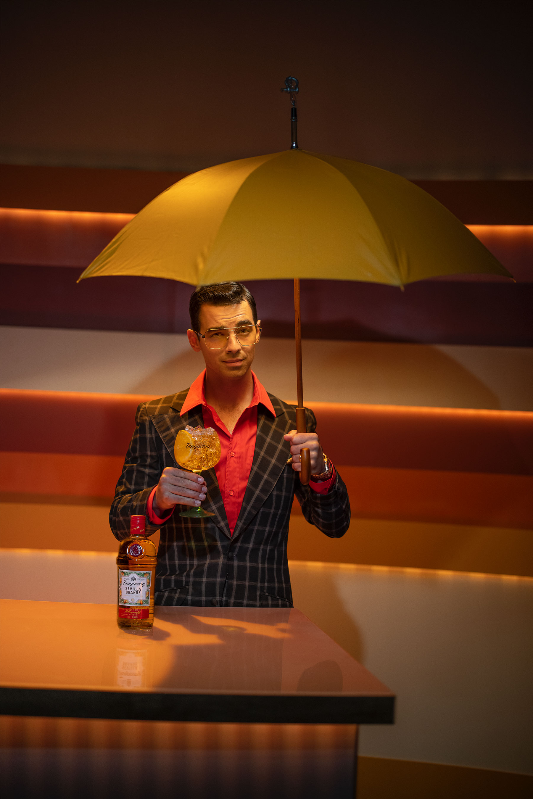 Tanqueray teamed up with Joe Jonas to launch ‘Today’s Forecast: Sunshine in a Glass,’ a new content series introducing Tanqueray Sevilla Orange nationally. / Photo Credit: Atiba Jefferson