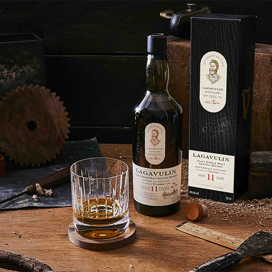 Lagavulin Single Malt Scotch Whisky   product shot