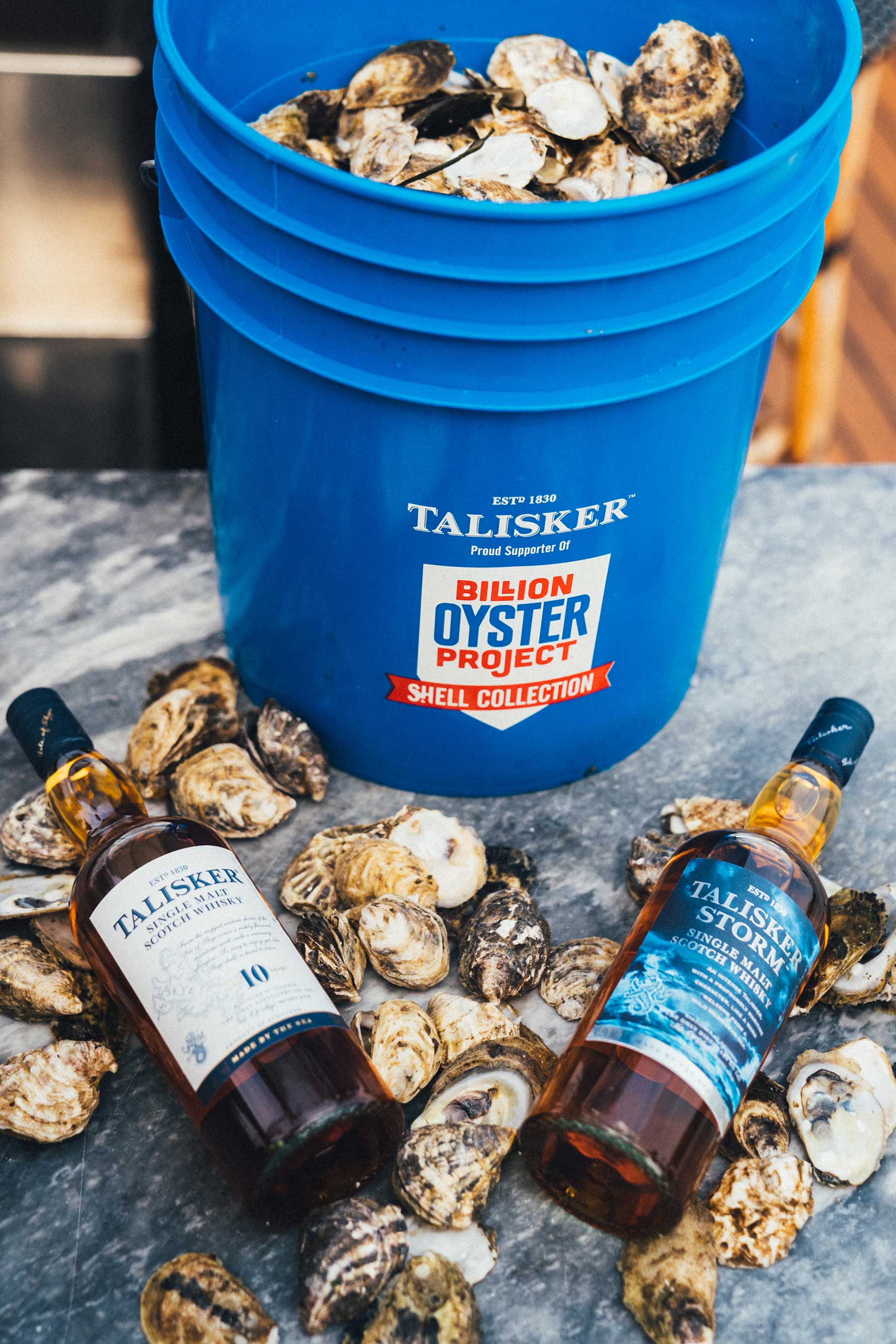 Talisker will support Billion Oyster Project’s ongoing shell collection operations, which are expected to collect more than 200,000 pounds of oyster shells from 50 NYC restaurants and divert them from landfills in 2021.