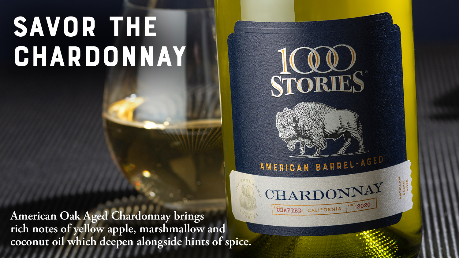 Bourbon BarrelAged Wine Pioneer 1000 Stories Introduces Distinctive