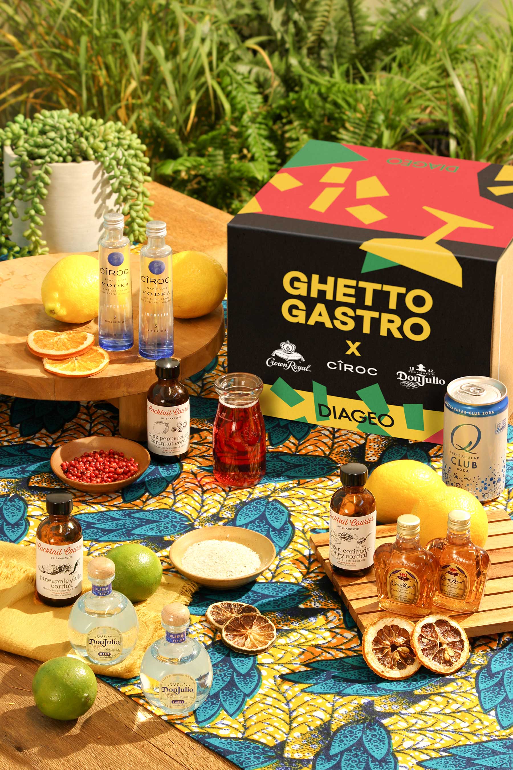DIAGEO Partners with Ghetto Gastro to Create a Cocktail Courier Kit Perfect for Juneteenth or Any Summer Kickback