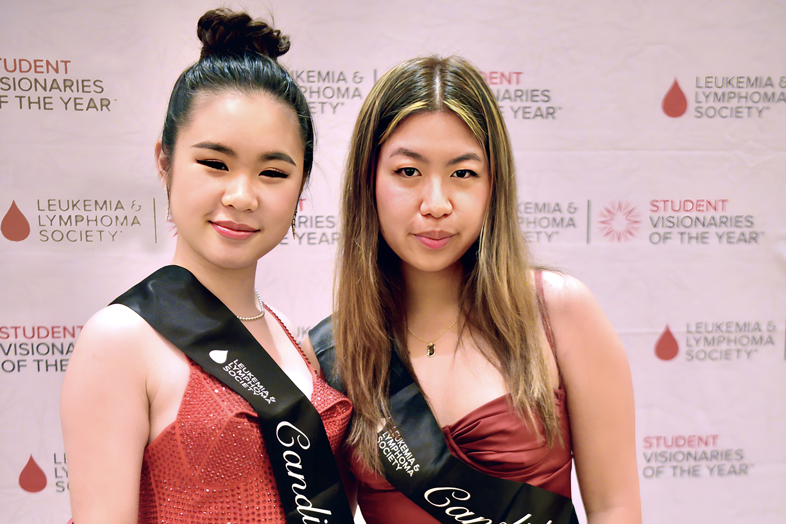 2023 National Student Visionaries of the Year runners-up team, Change Cancer’s Course, made up of co-candidates, 17-year-old Alyssa Xu of Webb School and 15-year-old Becky Luo of Sierra Canyon School in Los Angeles, CA.