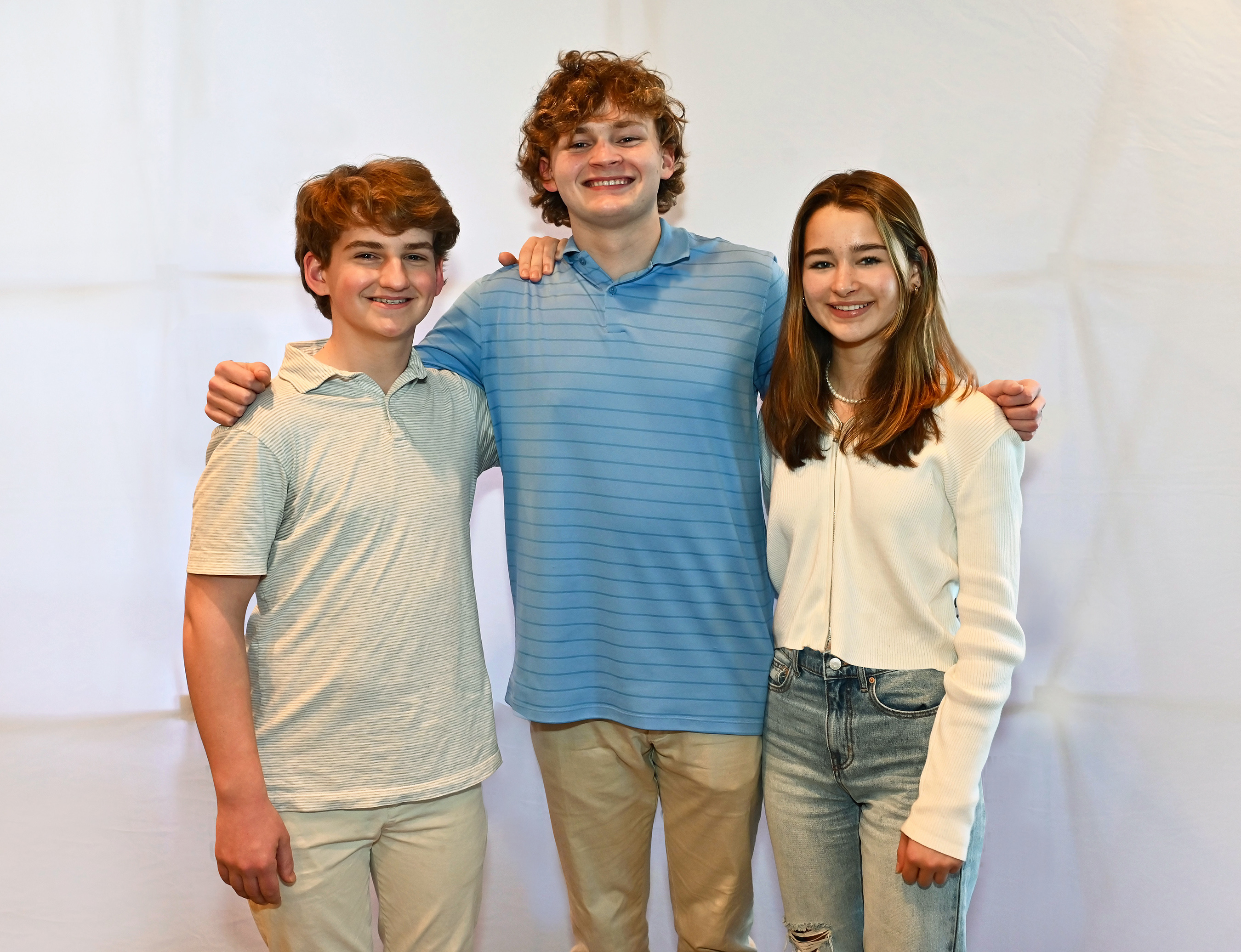 The Leukemia & Lymphoma Society’s 2022 Students of the Year national winners, team “The Answer for Cancer” (from left to right): Jordan Loughran, Barrett Hight, Alice Voigt