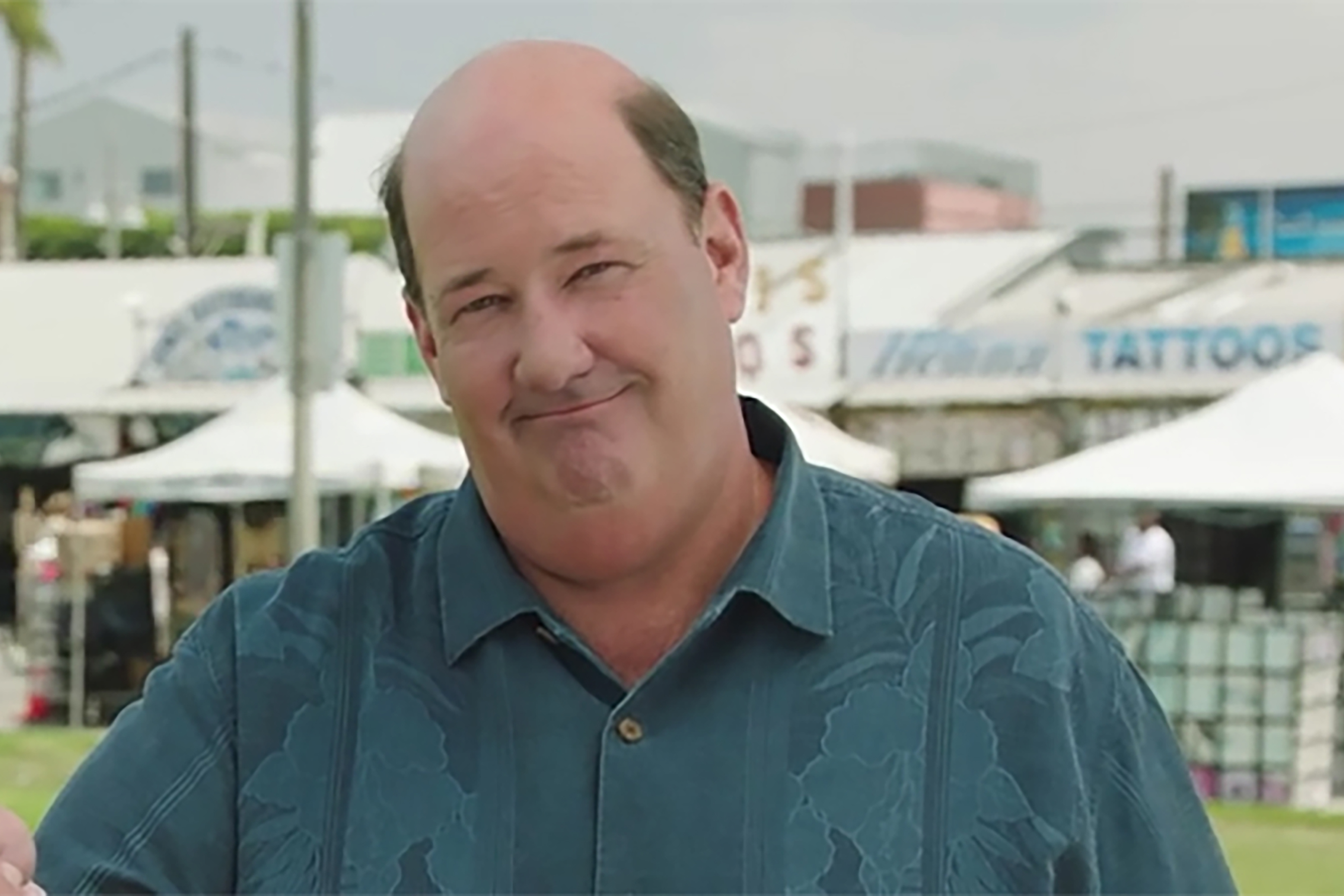 Brian Baumgartner on the set with 'got milk?' for "Never Doubt What You Love" campaign