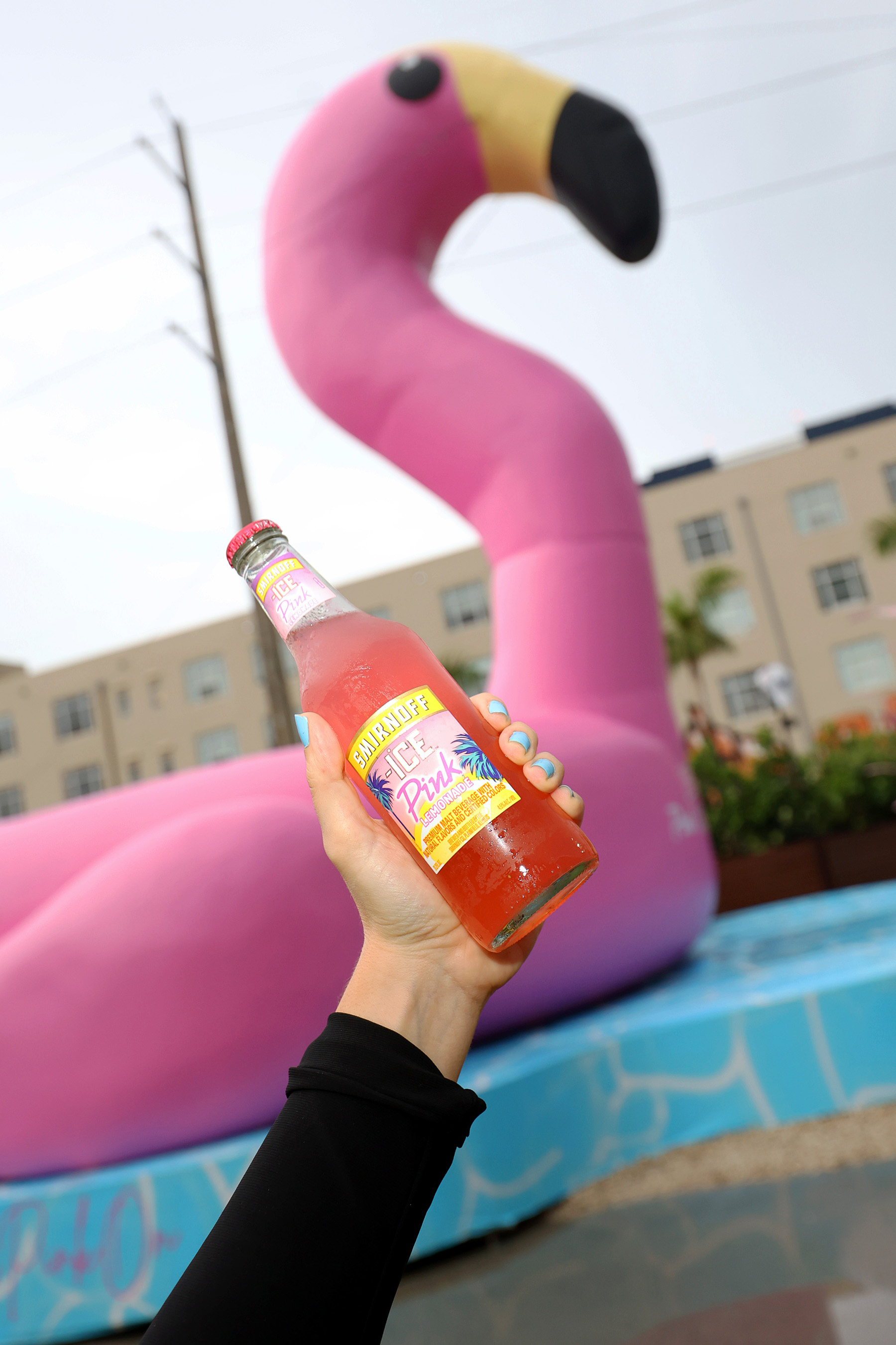 Smirnoff Paints Miami Pink With The Help Of Music Superstar Ty Dolla $ign, A Larger-Than-Life Pink Flamingo And Pop-Up Neon Lemonade Stand Serving Its Newest Pink Lemonade Offering