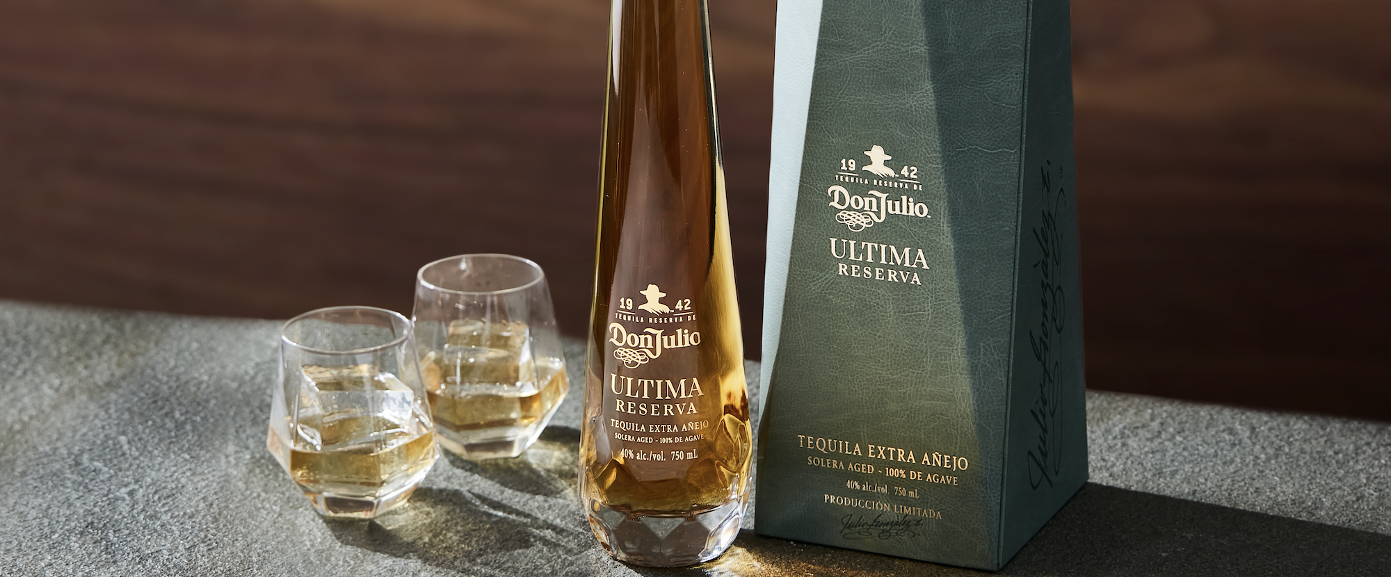 Don Julio Ultima with packaging.