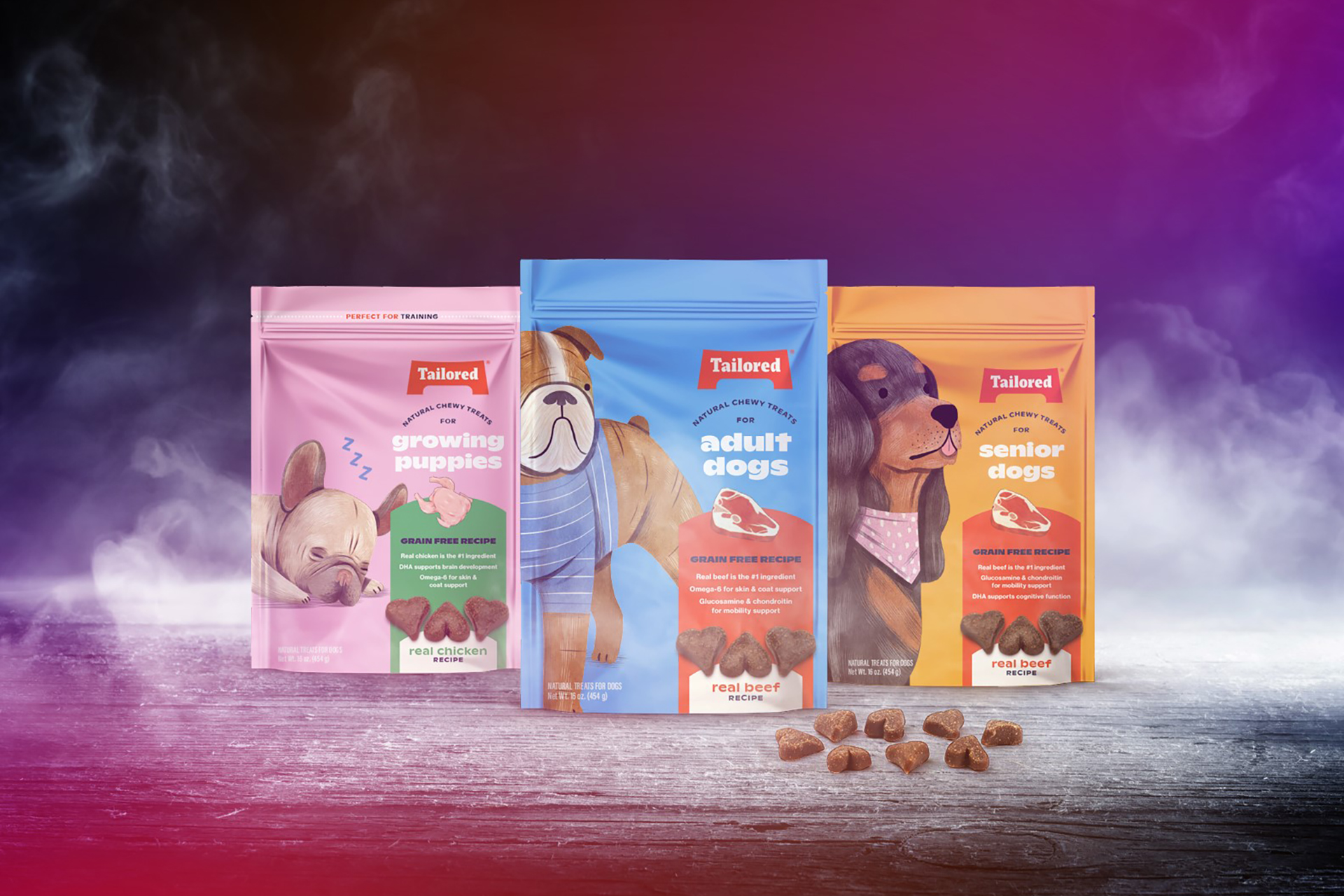 Trick or Treat Your Pup: Tailored Pet® Launches New Line of Dog Treats Just in Time for Halloween