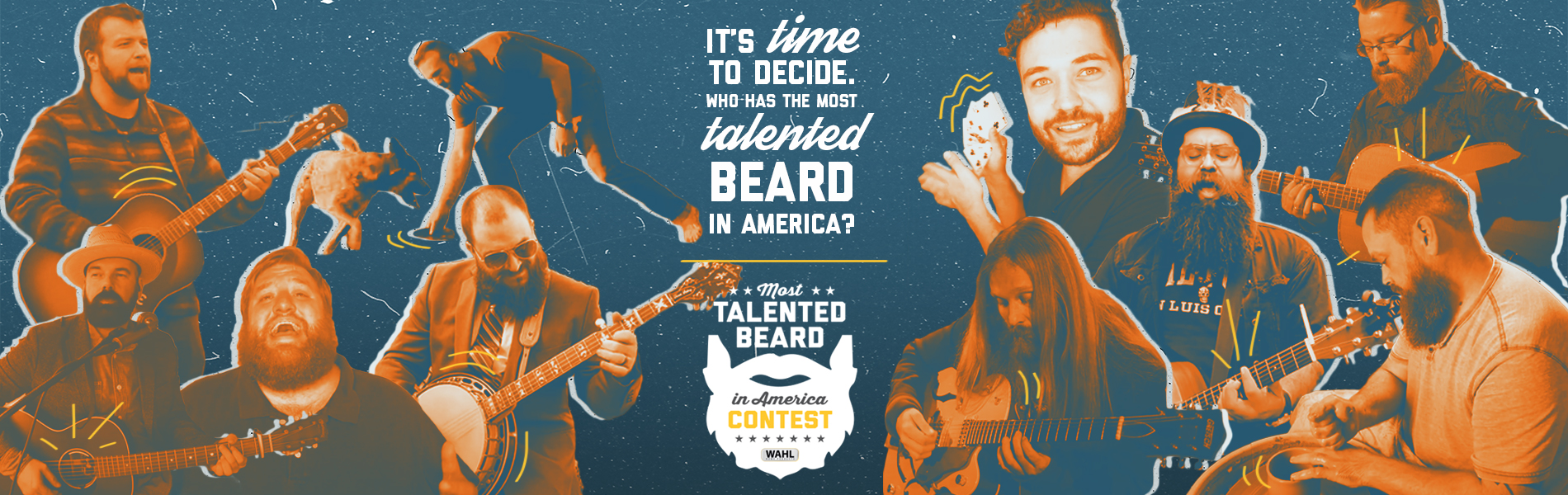 Most Talented Beard graphic