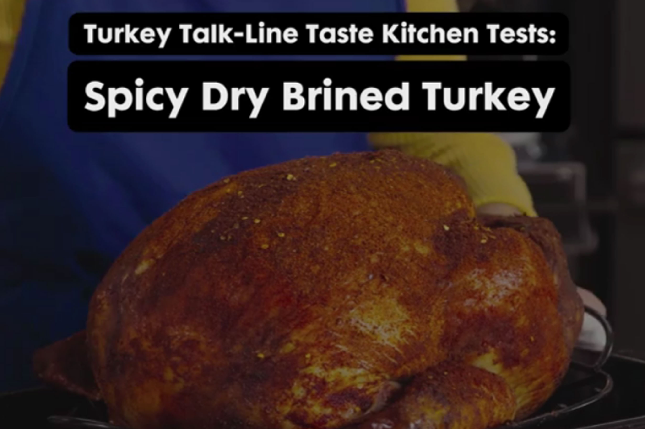 Spicy Dry Brined Turkey Recipe