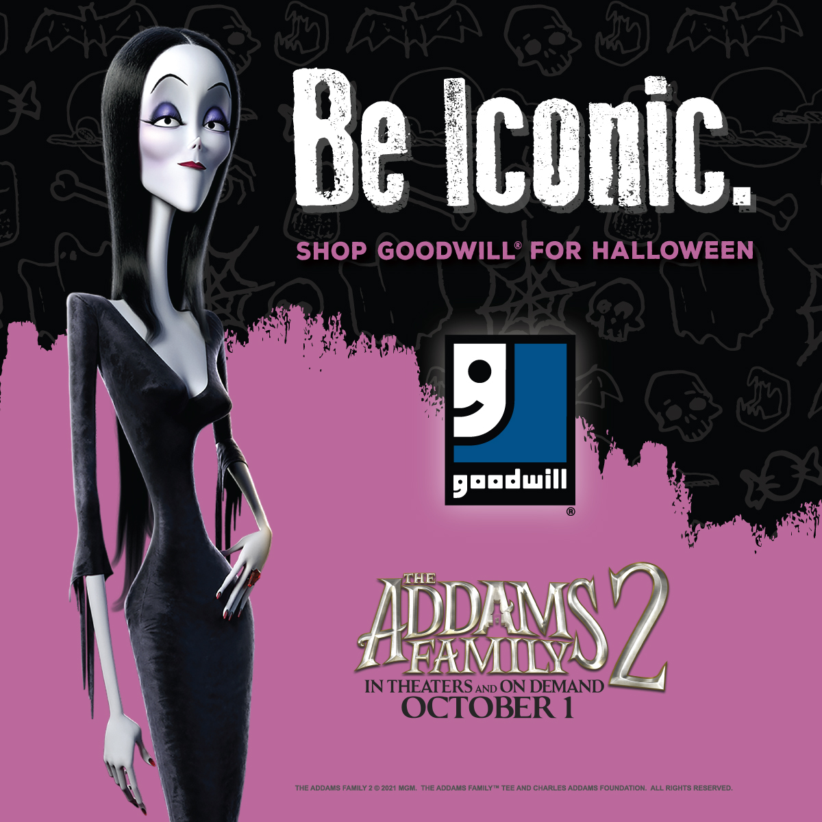 Goodwill® and The Addams Family Scare Up Tricks, Treats and Costumes