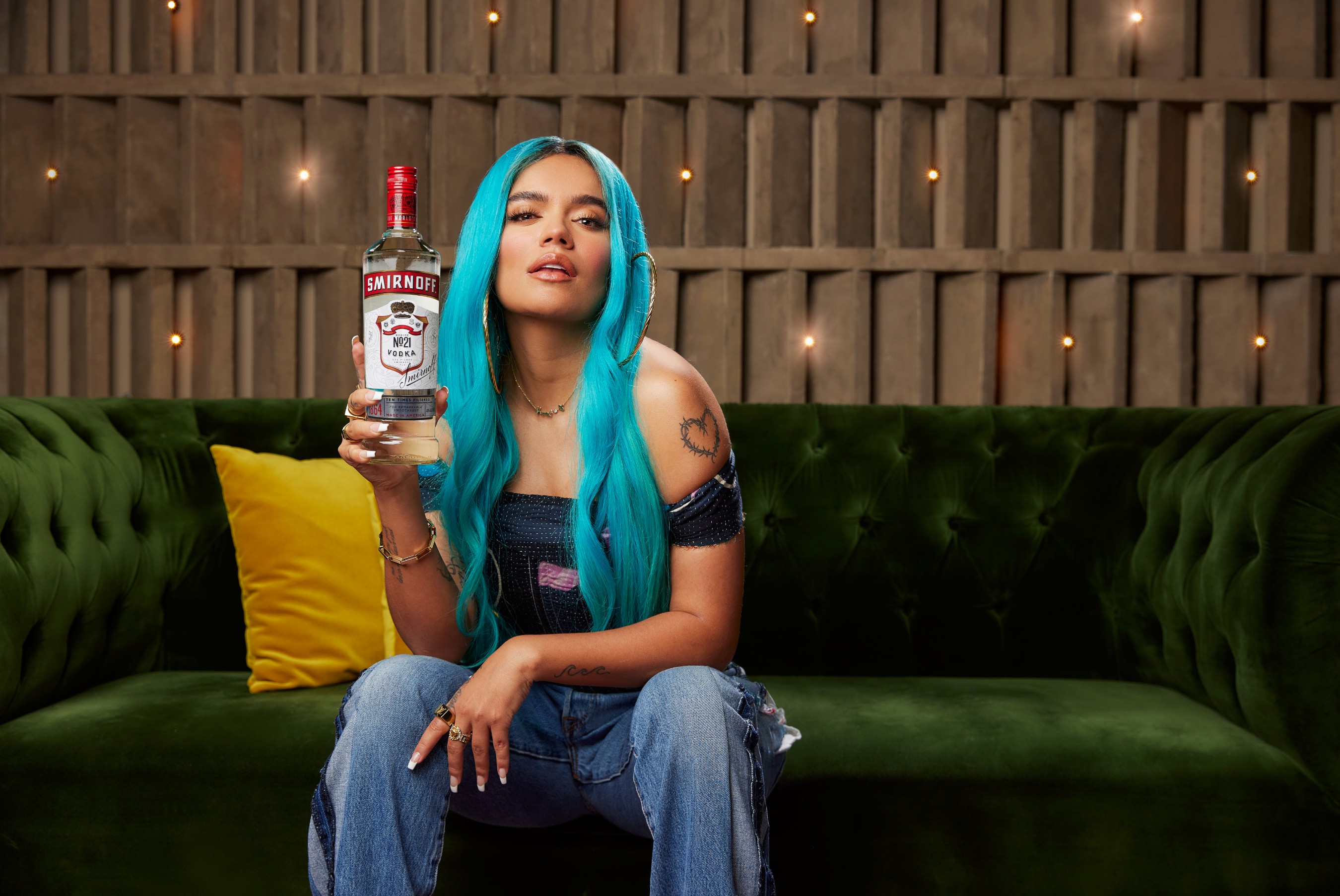 Smirnoff is announcing it is officially teaming up with Colombian singer, songwriter and business mogul Karol G to collaborate on new projects that showcase the power of Latin culture, as well as support the brand in its longstanding commitment to diversity and inclusion efforts.