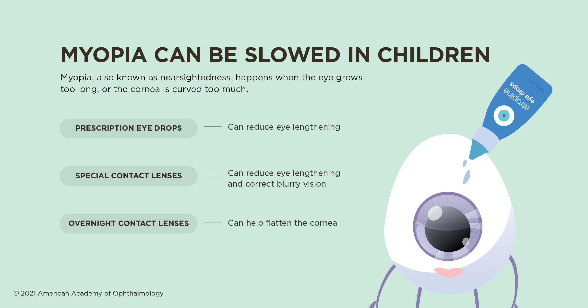 Myopia can be slowed in children