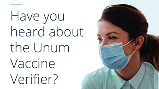 Unum Vaccine Verifier™ Helps Employers Meet Federal Requirements