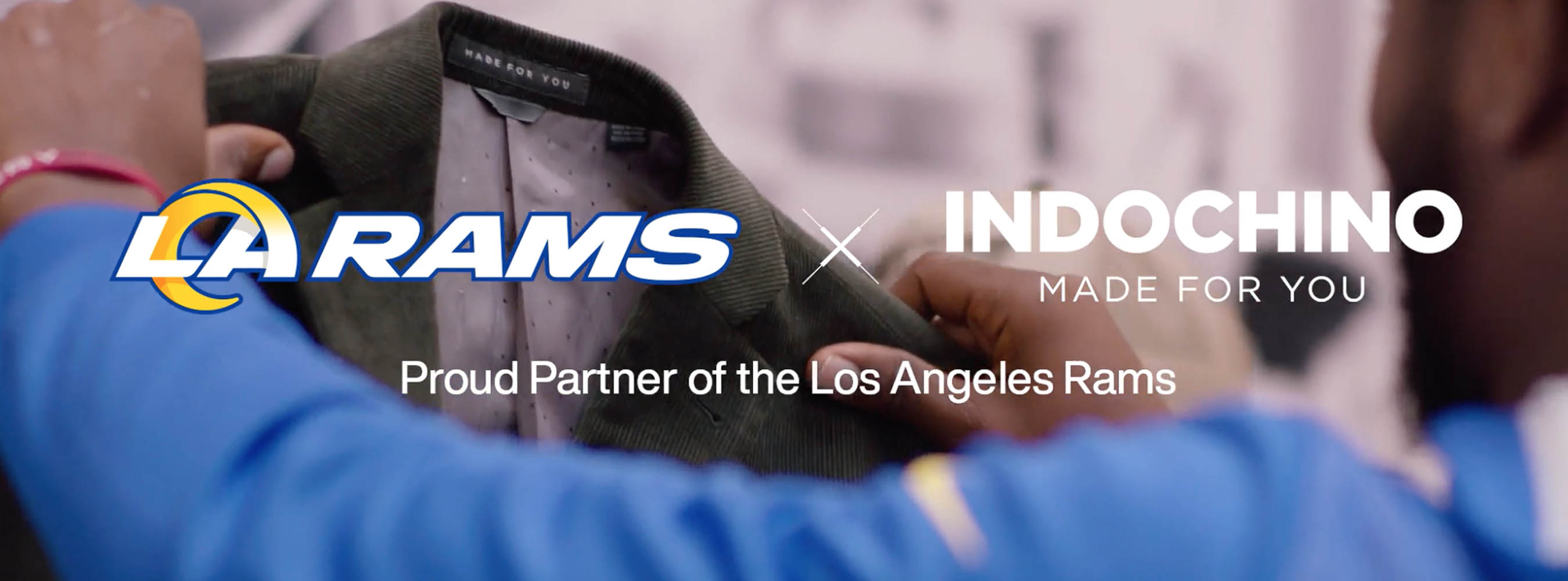 Play Video: INDOCHINO Named Proud Partner of Los Angeles Rams