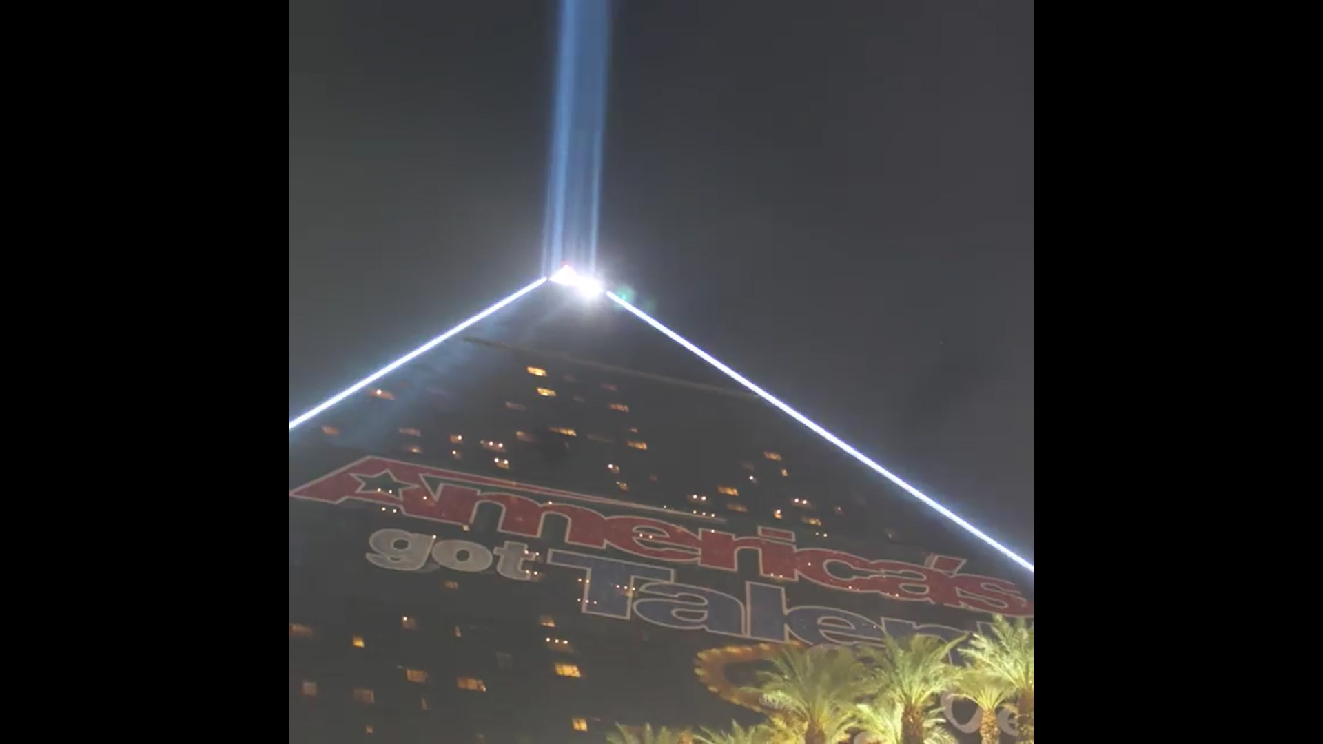 Exterior Shots of Luxor Las Vegas for America’s Got Talent Las Vegas LIVE, Now Open