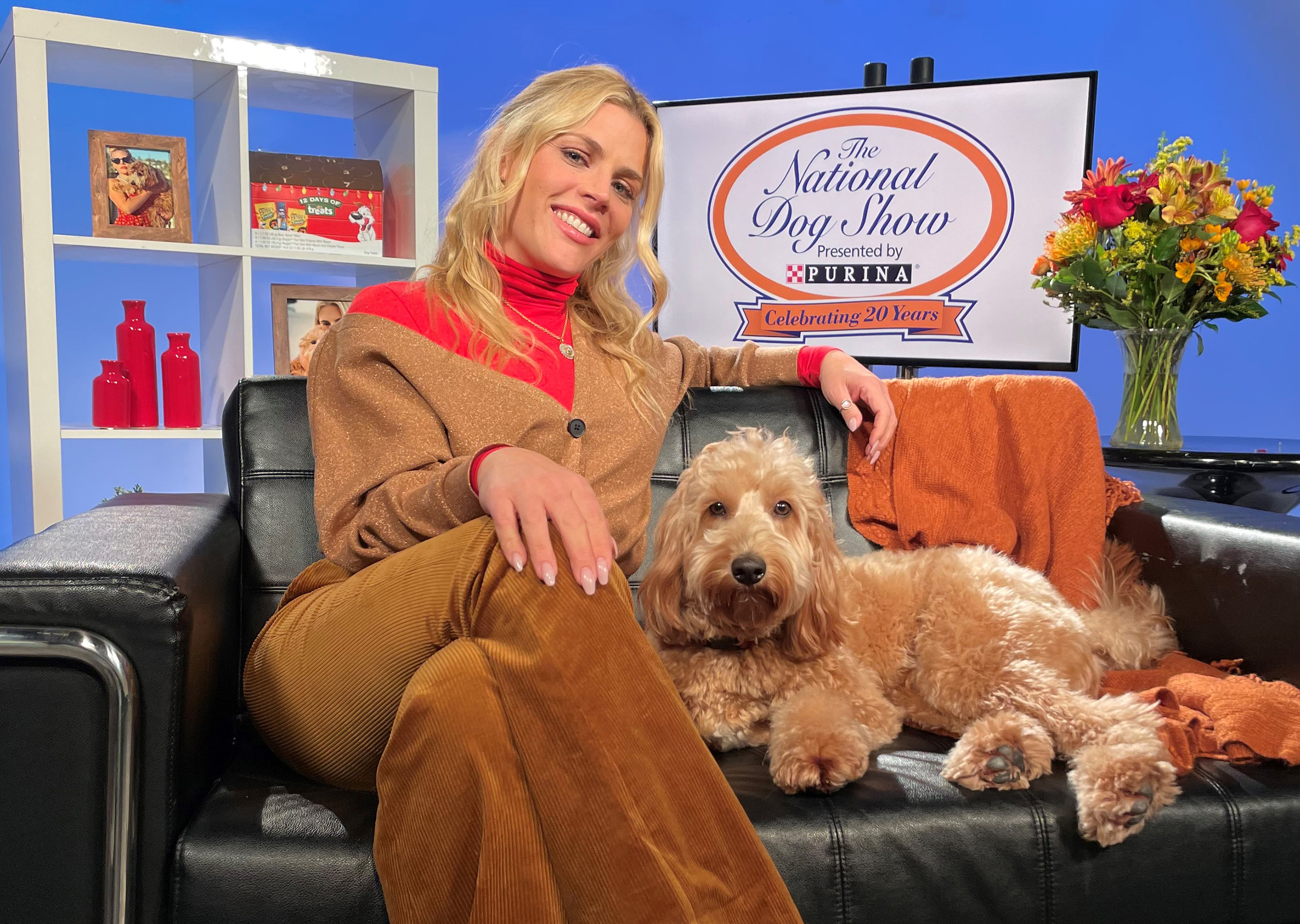 “Gina and I love The National Dog Show because it highlights pets and people winning and growing together,” said actress, author, podcast host and pet enthusiast Busy Philipps.