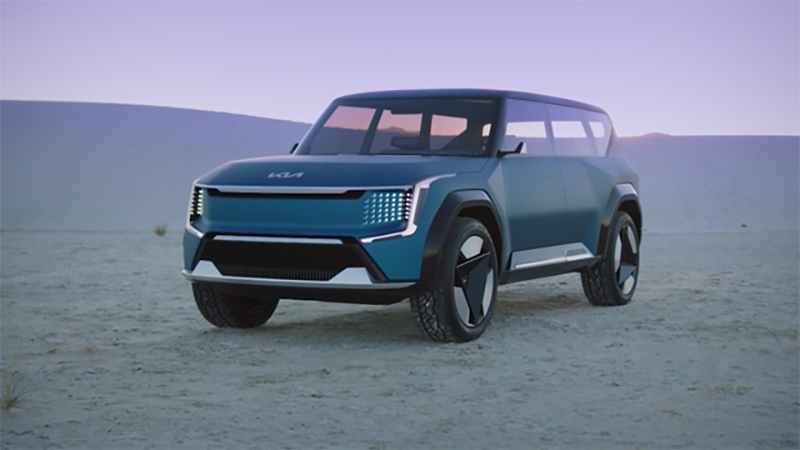 The Kia Concept EV9 - Kia’s all-electric SUV concept takes center stage at LA