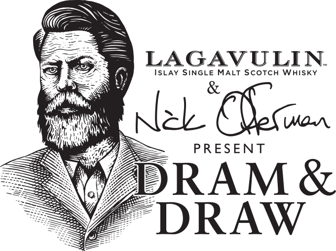Lagavulin Dram And Draw Logo