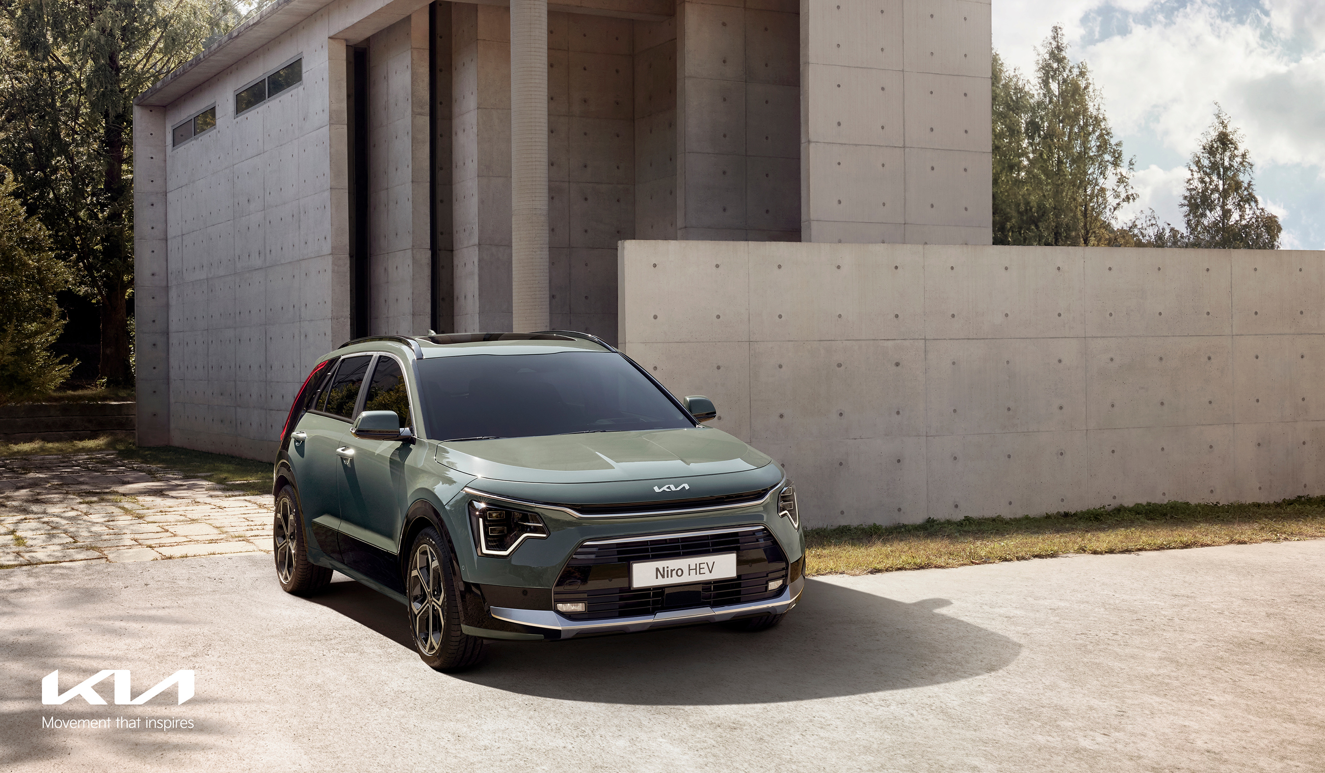 The all-new Niro embodies Kia's commitment to building a more sustainable future