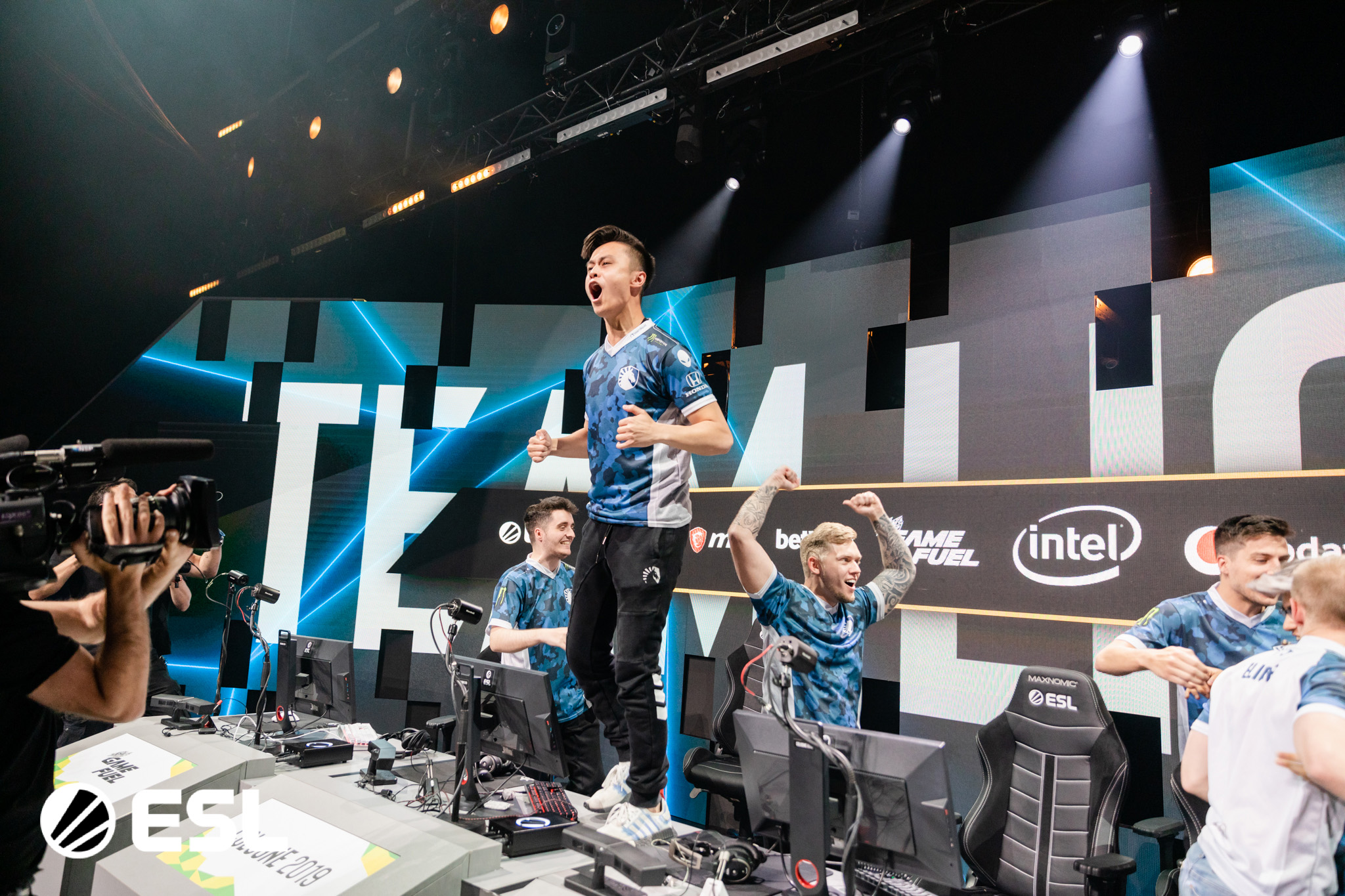 Jacky “Stewie2k” Yip pops off after winning ESL Cologne 2019 with Team Liquid. With this victory, Liquid became one of only three teams to earn the prestige of winning the $1 million Intel Grand Slam.